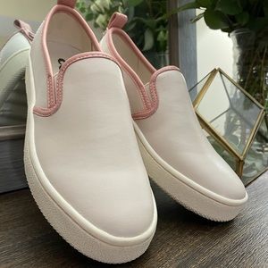 Coach Pink Petal Leather Tennies
